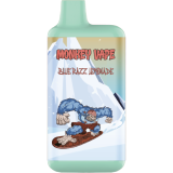 Одноразовый вейп Monkey Vape 5% (от 4200 - 8000 затяжек) АКЦИЯ "Blue R