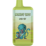 Одноразовый вейп Monkey Vape 5% (от 4200 - 8000 затяжек) "Lemon mint" 