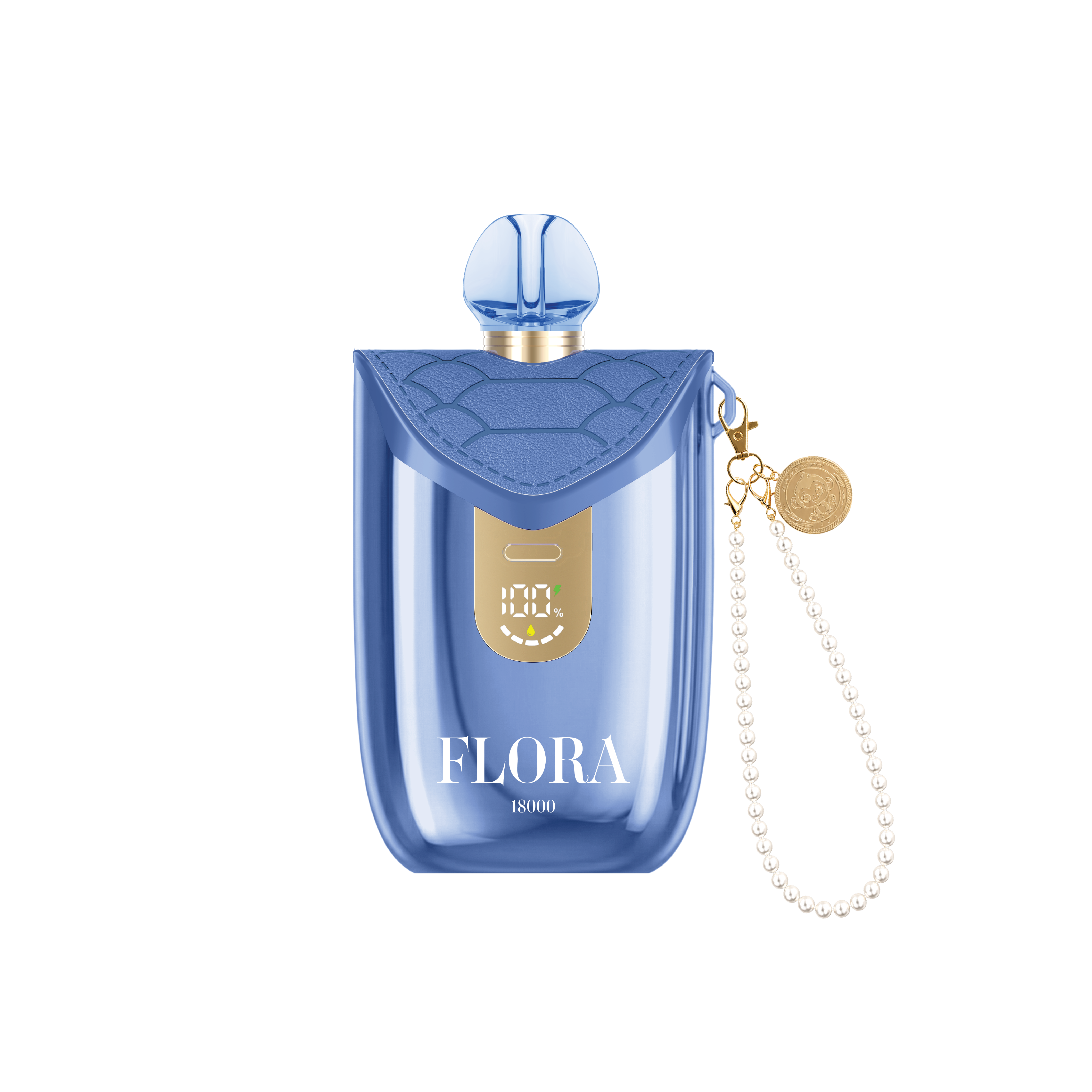 Одноразовая ЭСК MONKEY VAPE FLORA 18K BLUERZZ COTON (Черничная сахарна