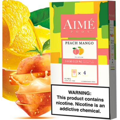 Комплект Aime Pods - Peach Mango (5%)