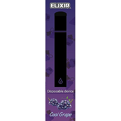Одноразовая под-система Elixir Cool Grape 5%