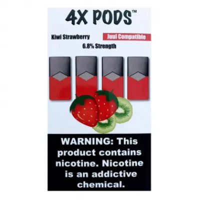 Комплект 4X PODS Kiwi Strawberry (6.8%)