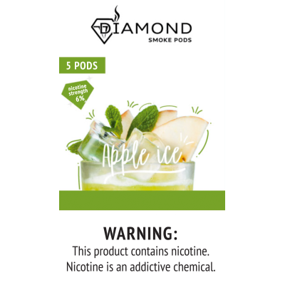 Комплект Diamond Pods Iced Apple (6.0%) 
