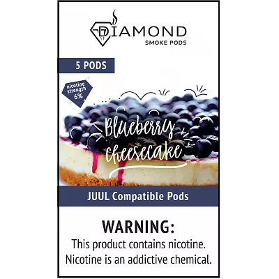 Комплект Diamond Pods - Blueberry Cheesecake (6.0%)