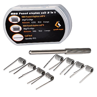 Набор спиралей GeekVape N80 Fused Clapton Coil 2 In 1