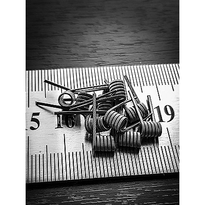 Спираль ручной работы Fused Clapton 