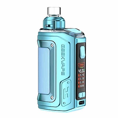 Вейп GeekVape H45 (Aegis Hero 2) Crystal Edition ( Crystal Blue Голубой ) 