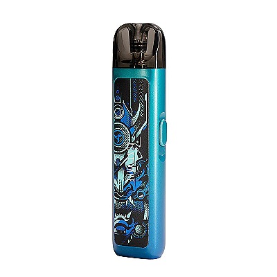 Вейп Lost Vape Ursa Nano ( Синий с рисунком ) ( Phanton City )