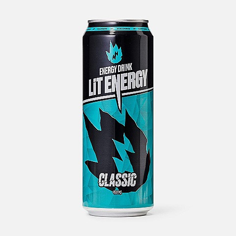 Напиток безалкогольный тонизирующий энергетический " LIT ENERGY CLASSIC " Клюква Барбарис 0,45 мл