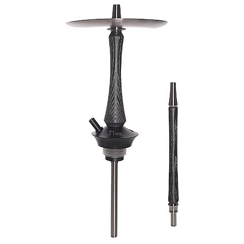 Шахта для кальяна Union Sleek Black Silver + мундштук