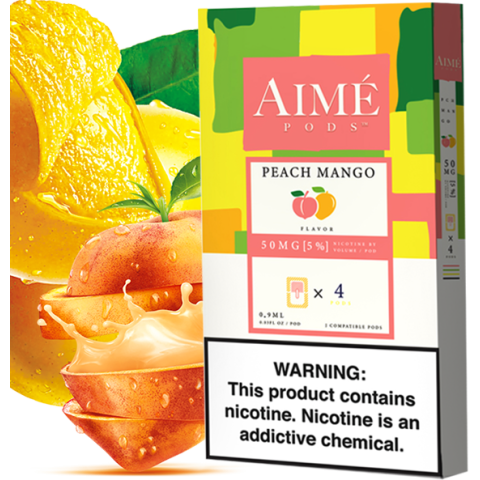 Комплект Aime Pods - Peach Mango (5%)