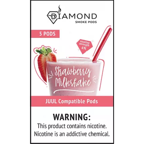 Комплект Diamond Strawberry Milkshake (6.0%) 