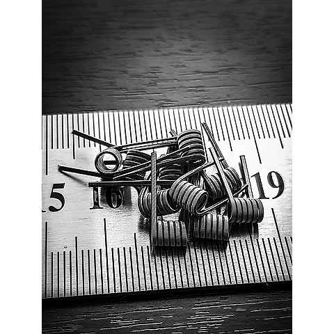 Спираль ручной работы Fused Clapton 