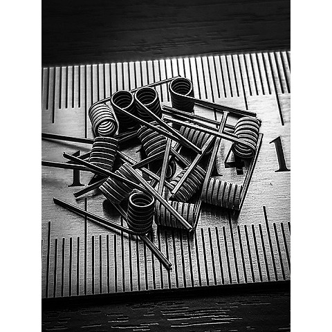Спираль ручной работы MTL Fused clapton