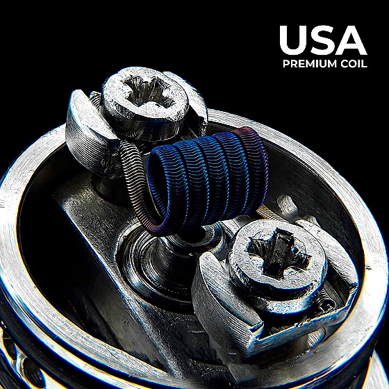 Спираль ручной работы LANSKOV (MTL) Diesel Full Ni (0.45 Ом на 1 койл) T - 5 (Премиум USA материалы) (уп/2 шт)