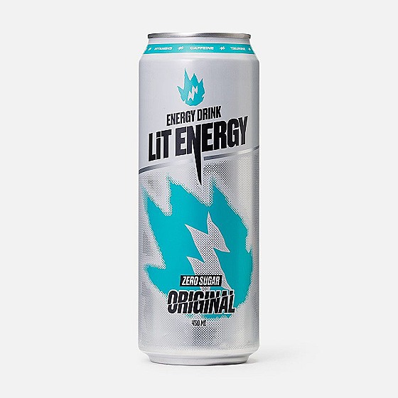 Напиток безалкогольный тонизирующий энергетический "LIT ENERGY ORIGINAL" 0,45 мл