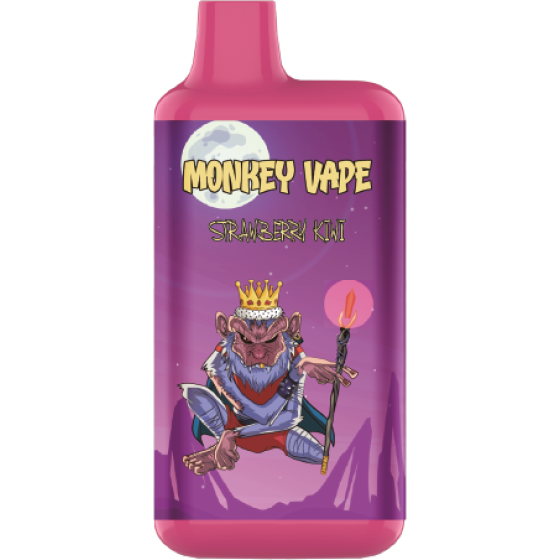 Одноразовый вейп Monkey Vape 5% (от 4200 - 8000 затяжек) "Strawberry K