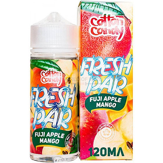 Жидкость Cotton Candy Fresh Par Fuji Apple-Mango 120 мл