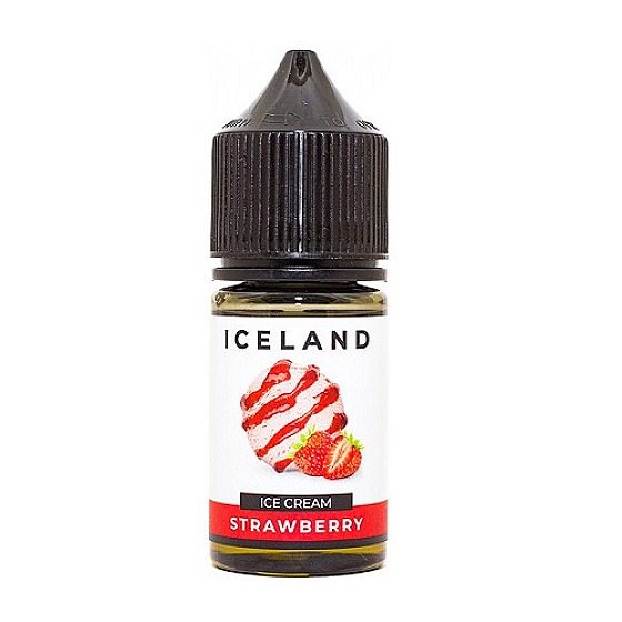 Жидкость Iceland  Strawberry 30мл SALT