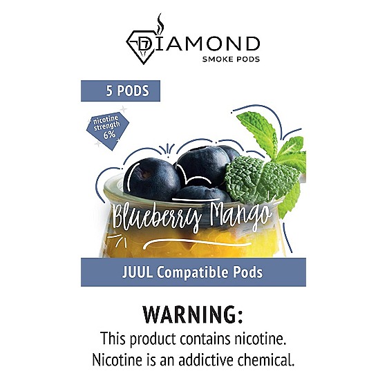 Комплект Diamond Pods Blueberry Mango (6.0%)