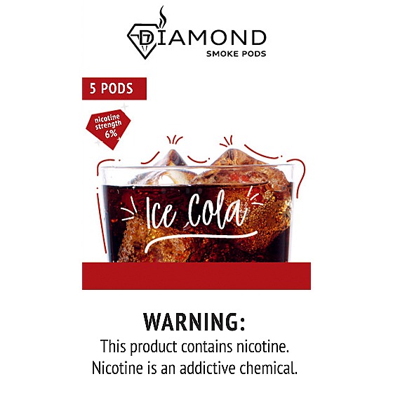 Комплект Diamond Pods Ice Cola (6.0%) 
