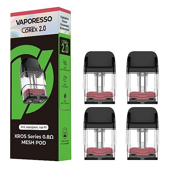 Картридж 3 мл для Vaporesso XROS ( 0.8 Ом ) ( Corex 2.0 )